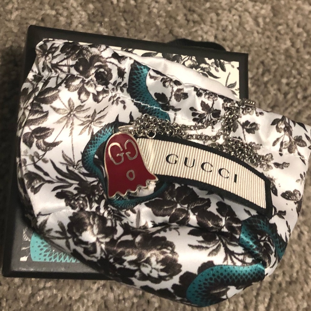 Gucci ghost necklace